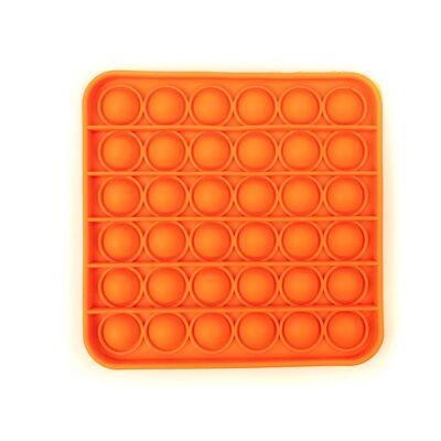 Fidget toys | Pop-it | oranje vierkant