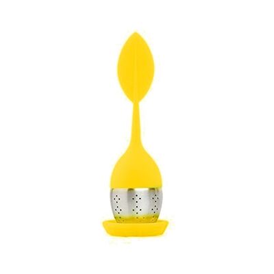 Tea egg yellow | tea filter | tea strainer | tea dispenser | silicone