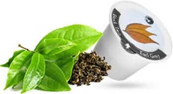 Capsule de thé vert Bio à la citronnelle compatible machines Nespresso® 2