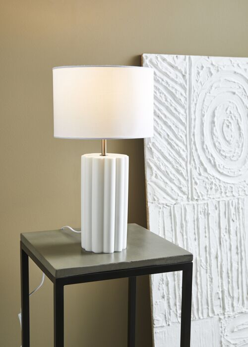 COLUMN Table 1L White/White