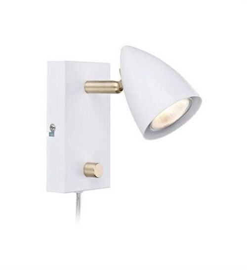 CIRO Wall 1L White/Brass