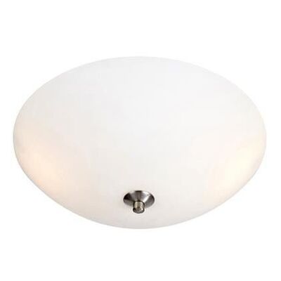 POLAR plafond 3L 43cm Frosted/Steel