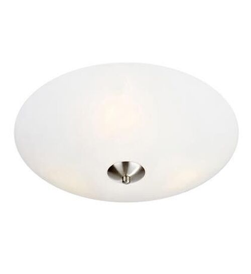 POLAR Plafond 2L 35cm Frosted/Steel