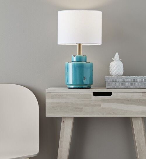 COUS Table 1L Antique Blue/White