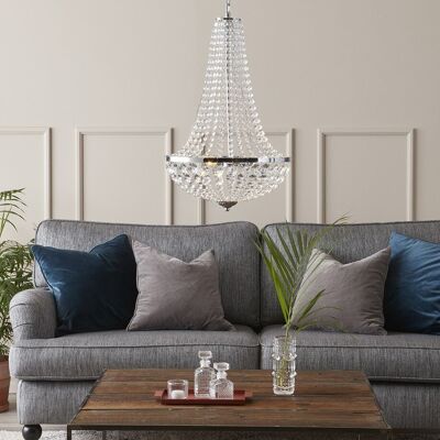 GRÄNSÖ Lampadario 2L Cromo/MC