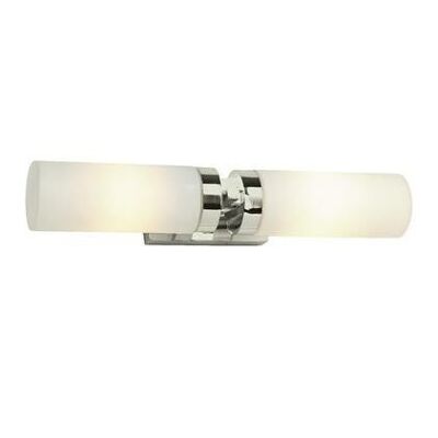 STELLA Wall 2L Acero / Blanco IP44