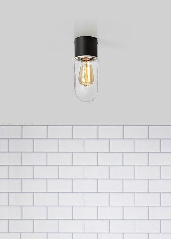 ZEN Decke 1L Schwarz/Klar IP44