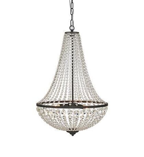 GRÄNSÖ Chandelier 3L Sandy Black/MC