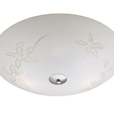 ORCHIDEE Plafond 3L 44cm Frosted