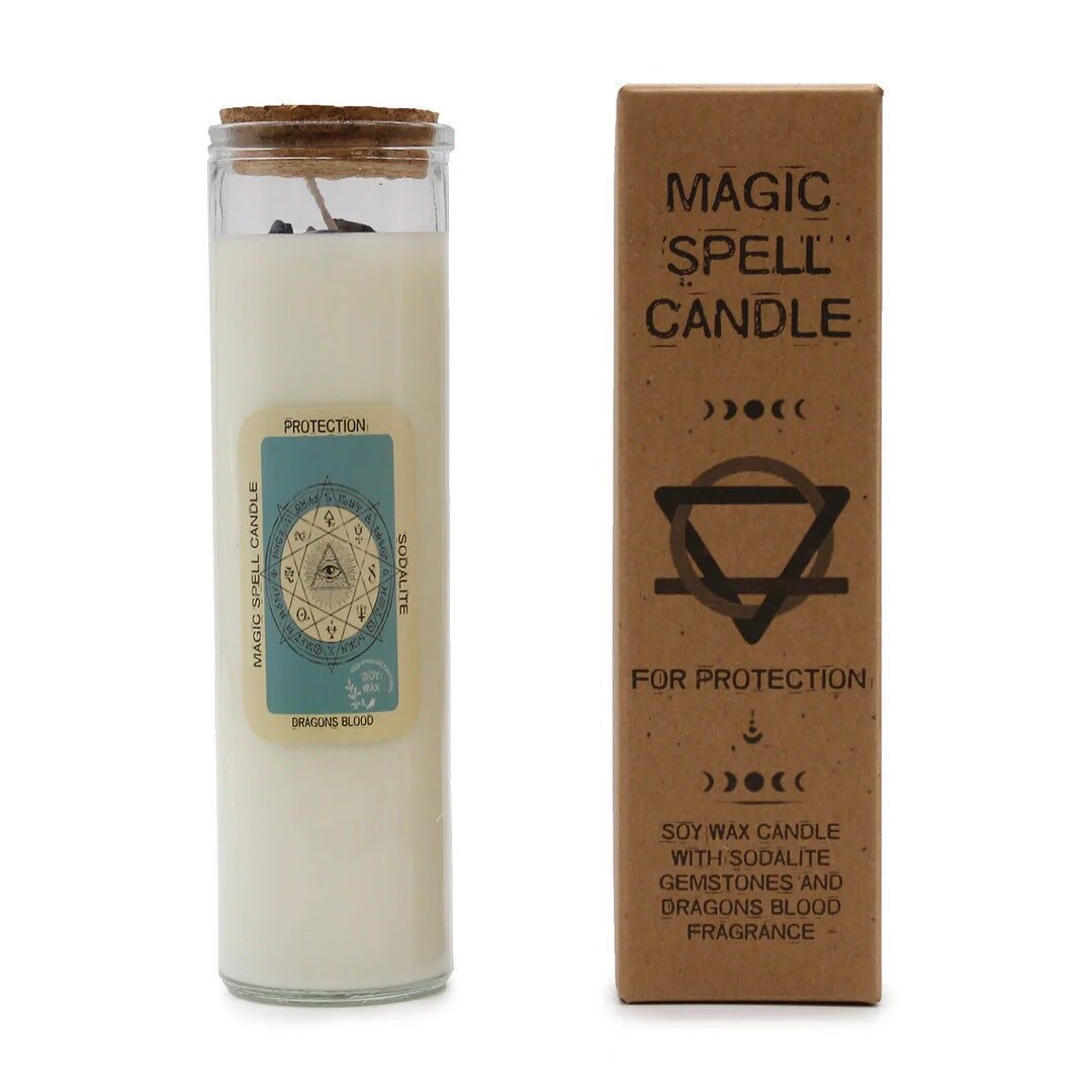 Candela magica con incantesimo - Protezione AW regali