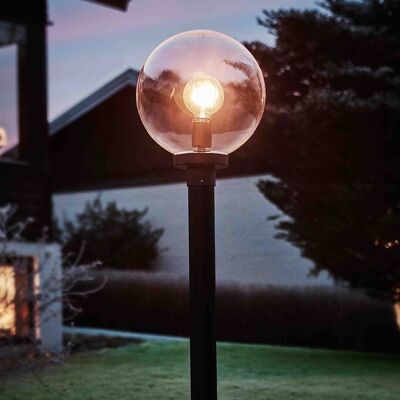 SPHERE Lamp Head Black/Clear