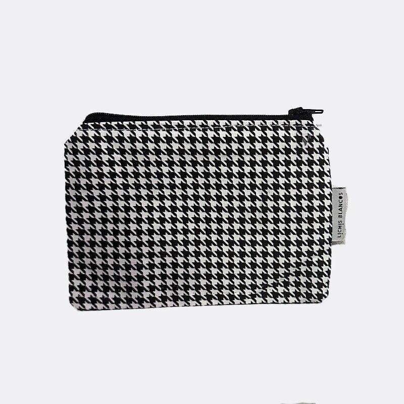 MONEDERO PATA DE GALLO