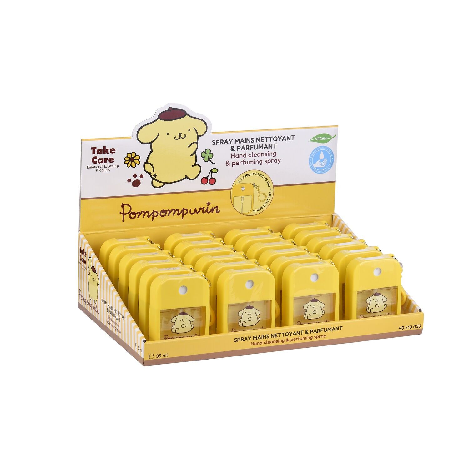 POMPOMPURIN HANDREINIGER UND PARFÜMSPRAY