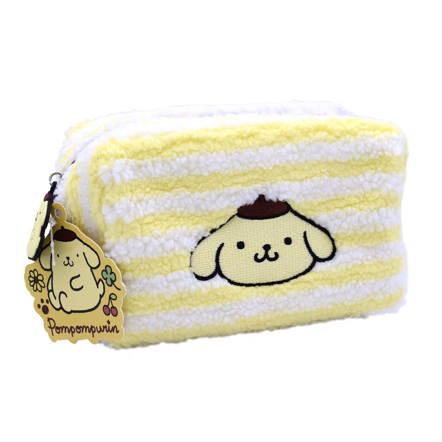 PLÜSCH-KULTURBEUTEL / MAKE-UP-TASCHE – POMPOMPURIN