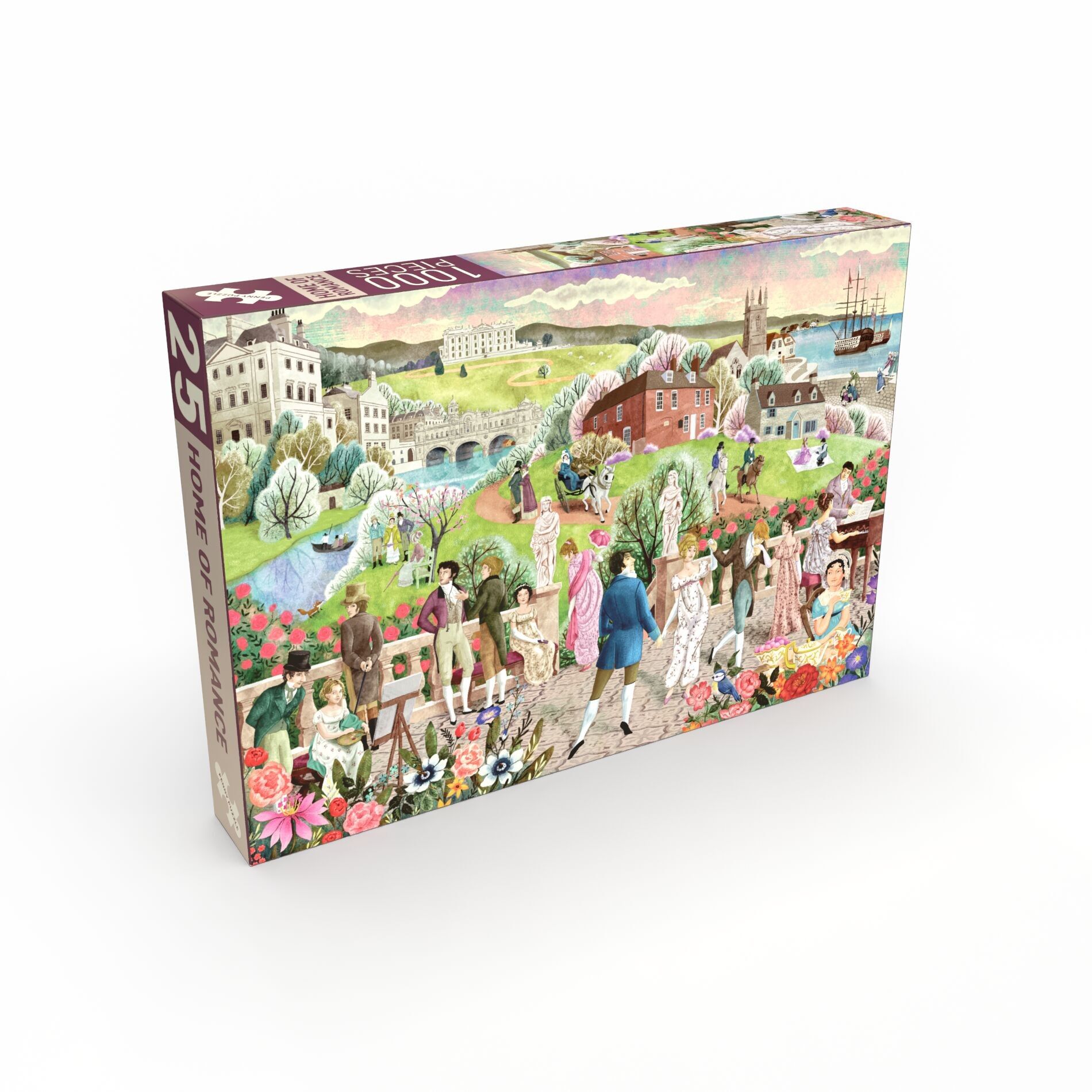 Home of Romance 1000 piece JANE AUSTEN jigsaw puzzle (48 x 68 cm) +12 years