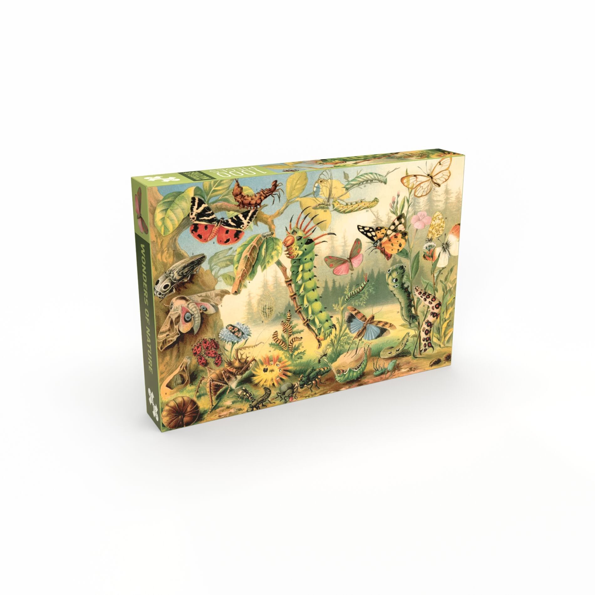 WUNDER DER NATUR 1000-teiliges Vintage-Puzzle (48 x 68 cm) +12 Jahre