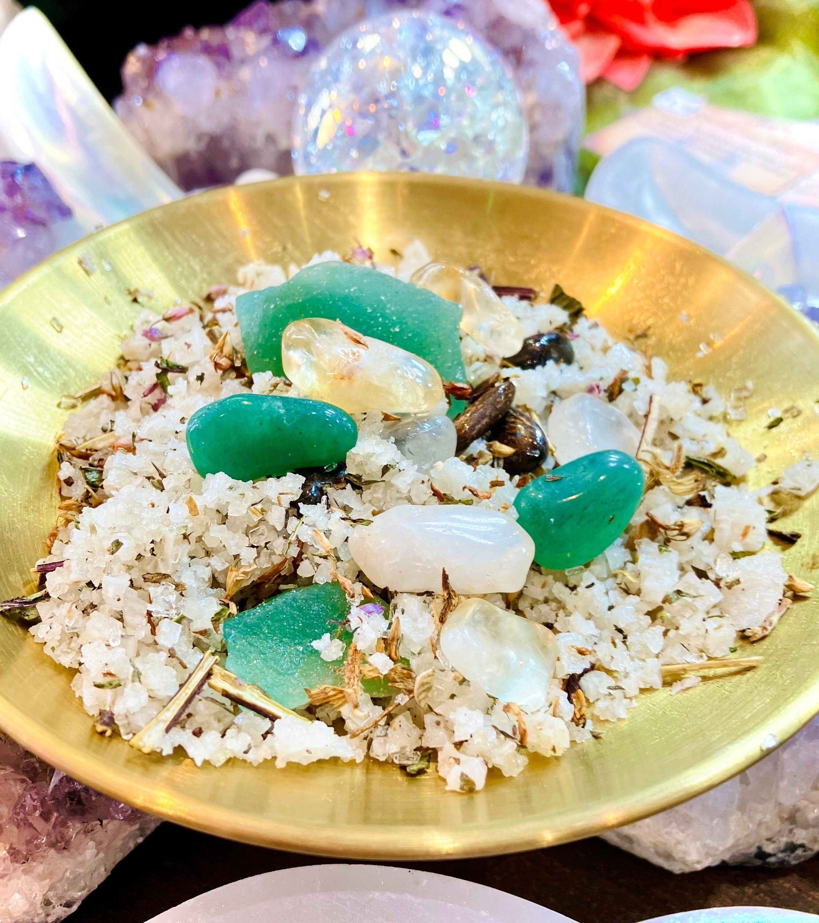 Sali magici per la doccia, fortuna e prosperità