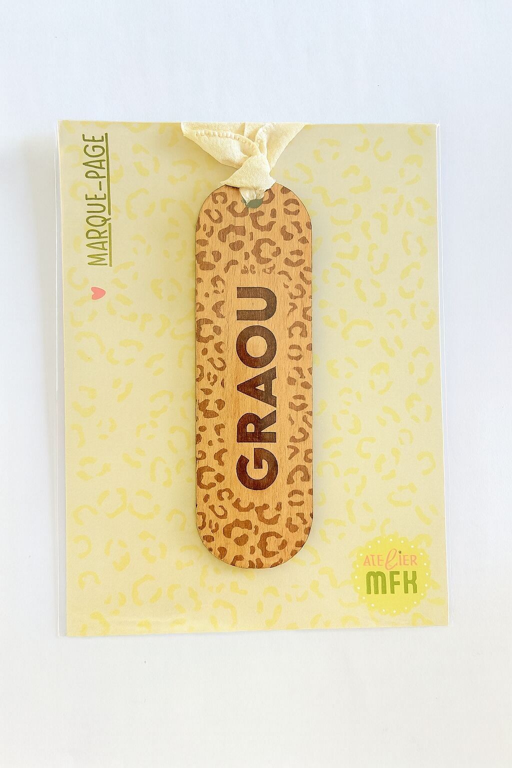 Personalisiertes Lesezeichen „Graou“ - Graou