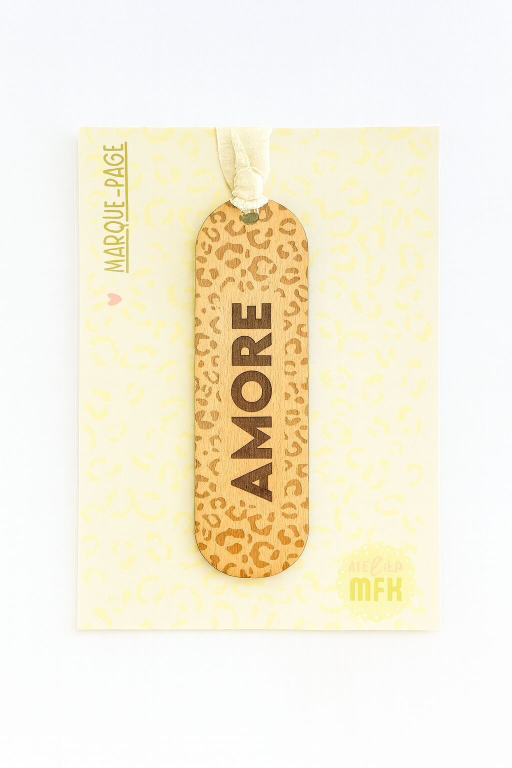 Personalisiertes Lesezeichen „Graou“ - Amore