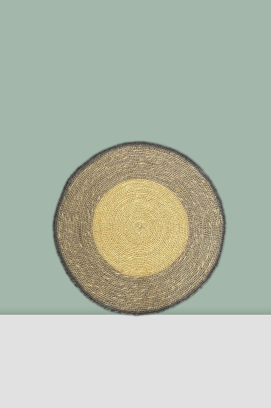 Grande tovaglietta circolare in paglia