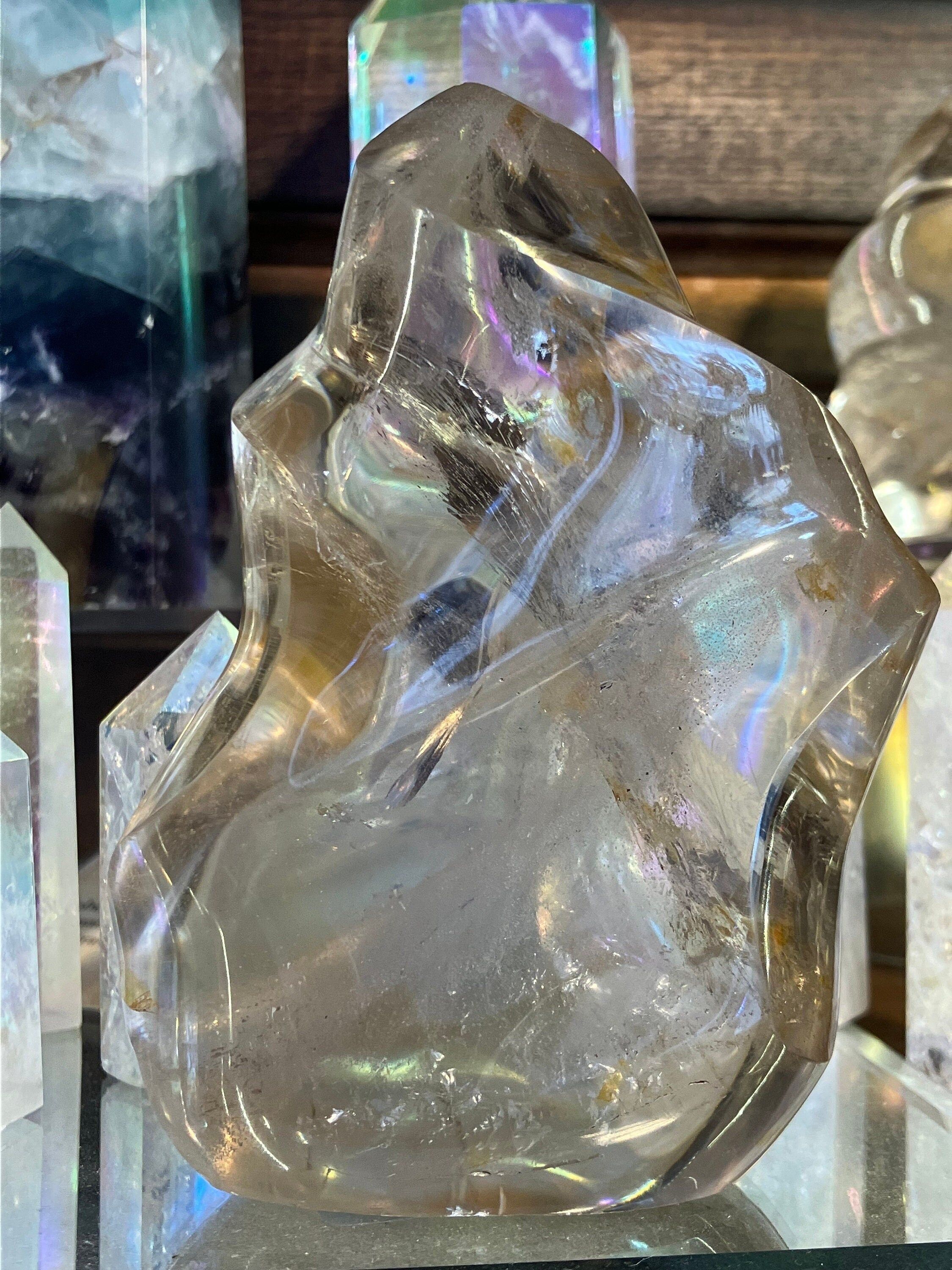 Torcia a fiamma di quarzo affumicato