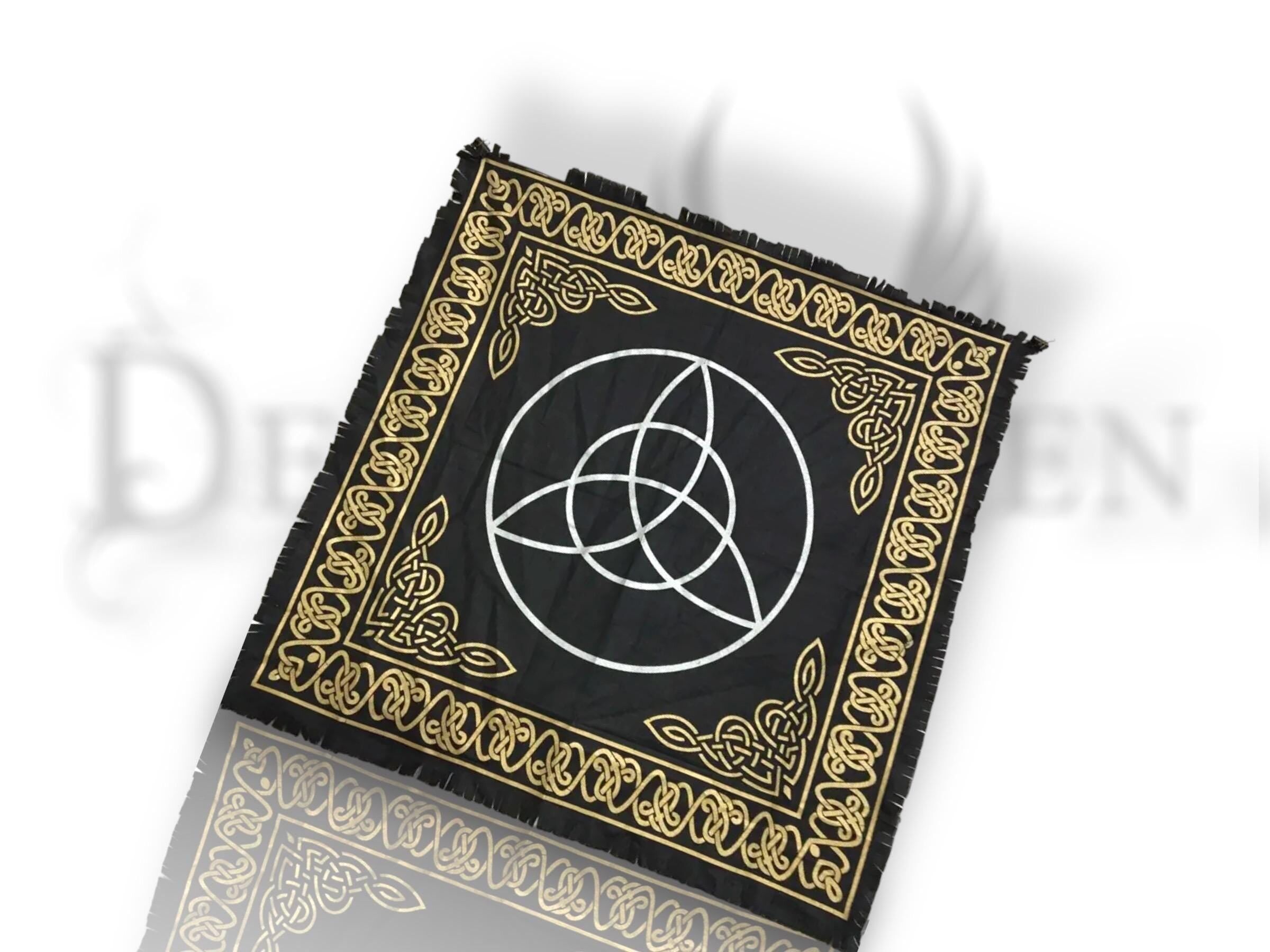 tovaglia d'altare della trinità triquetra