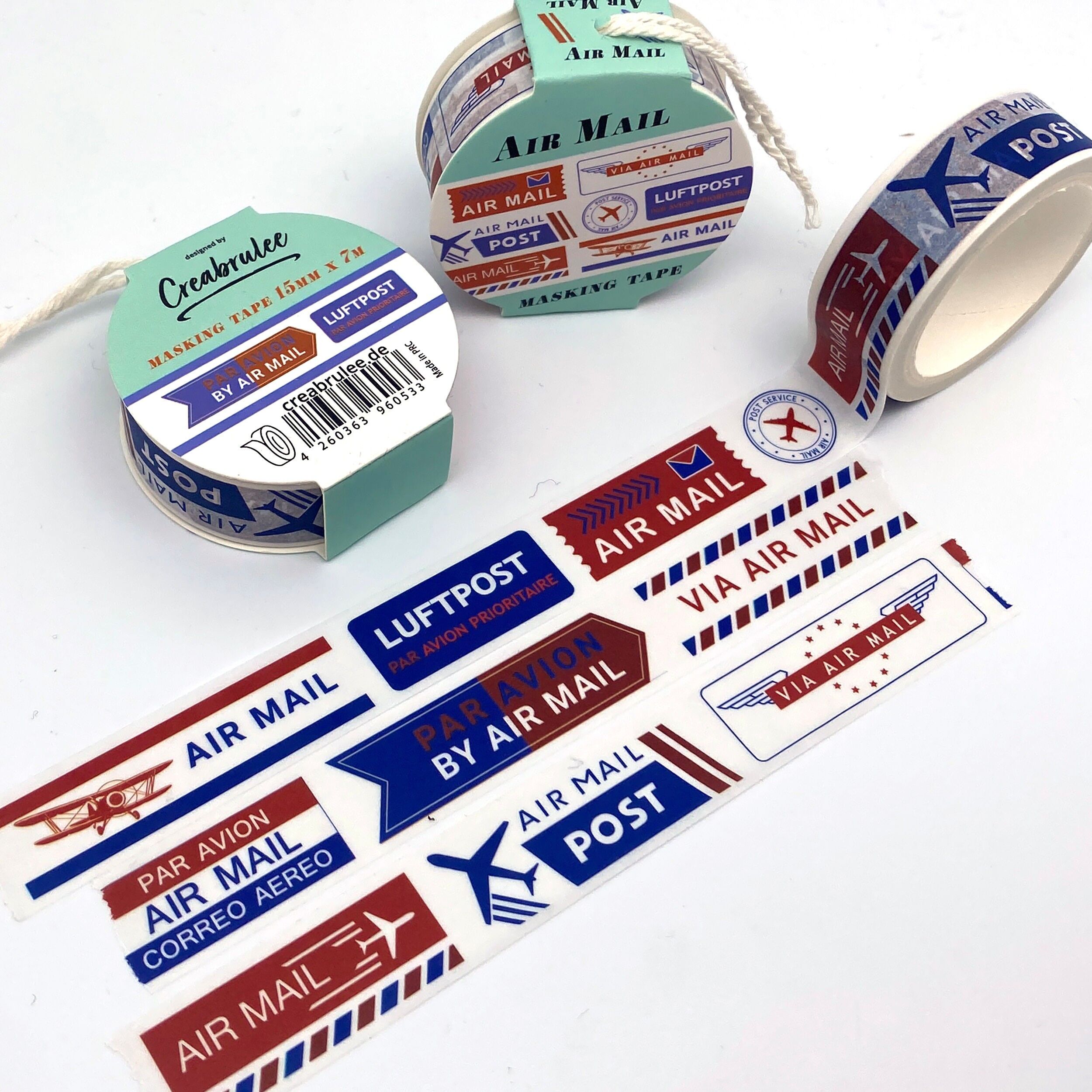 Air Mail- Washi Tape / Masking Tape