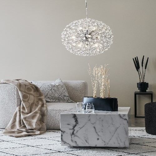 BOLID Sospensione 9L Cromo/Trasparente