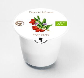 Capsules d'infusion aux Fruits Rouges compatibles machines Nespresso® 3