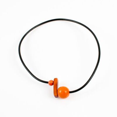 Collier CARACOL trio sunset