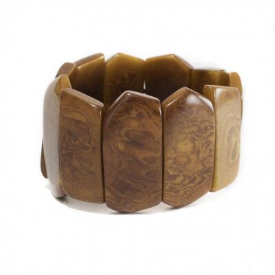 Bracelet MILEVA caramel