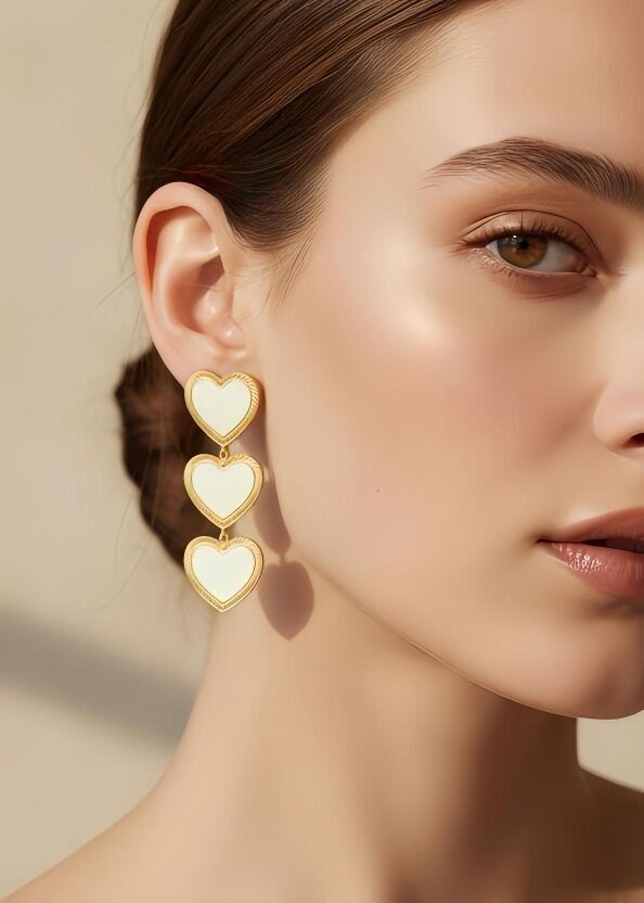 Edelstahl Ohrringe - A80