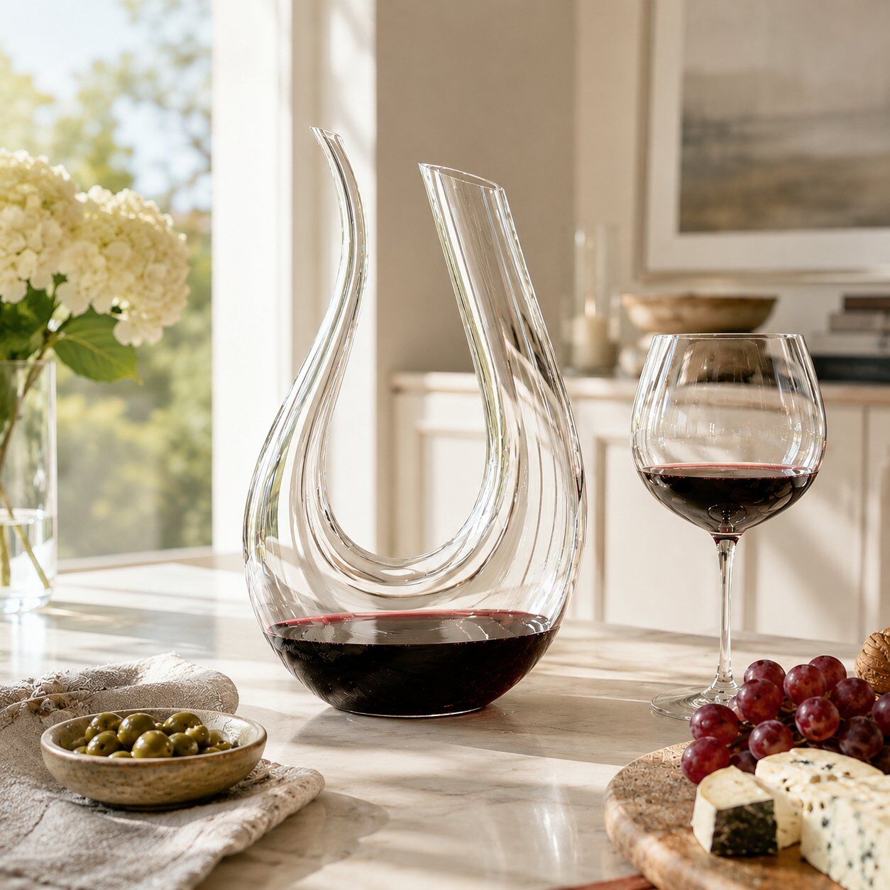 Crystal Purche Wine Decanter 1,5L