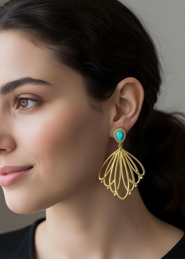 Boucles d'oreilles en acier inoxydable - A61