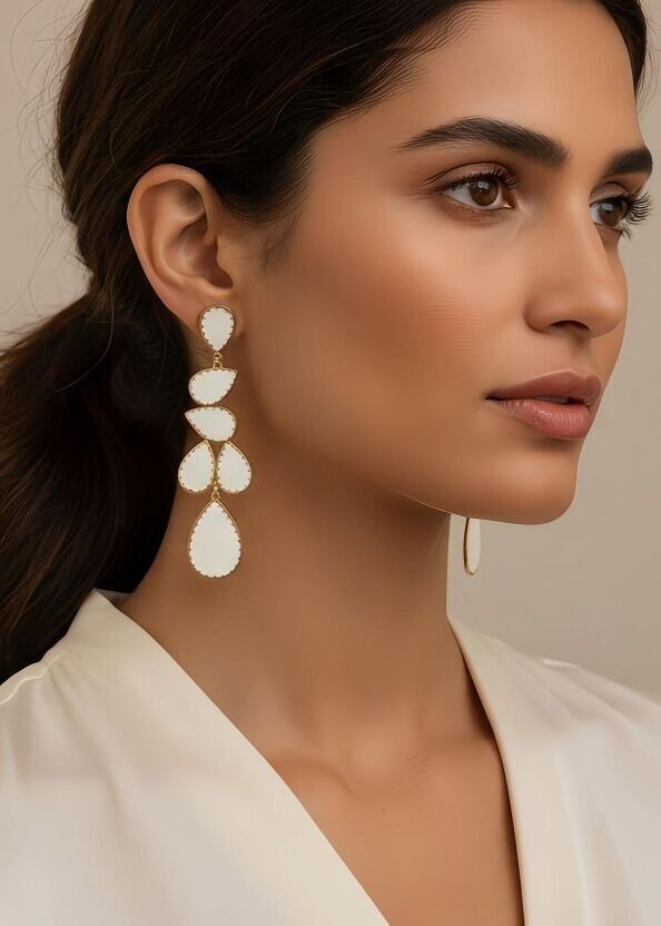 Boucles d'oreilles en acier inoxydable - A69