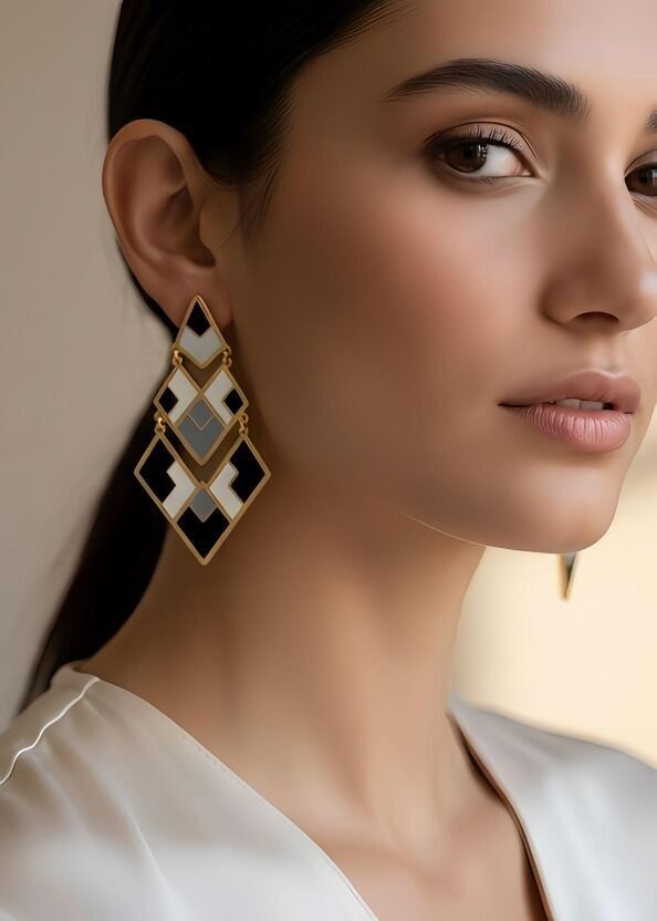 Edelstahl Ohrringe - A74