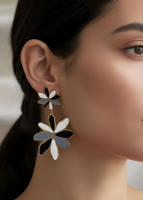 Edelstahl Ohrringe - A83