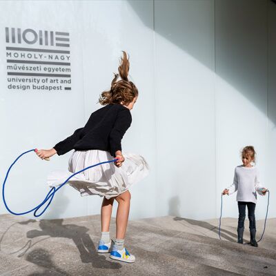 Cuerda para saltar - rudd común, juguete de madera para niños, juego al aire libre, edad 4-12
