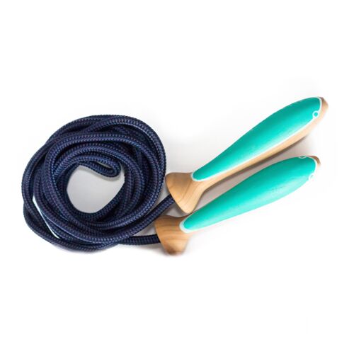 Skipping rope - bleak, wooden toy for kids, outdoor play, age 4-12