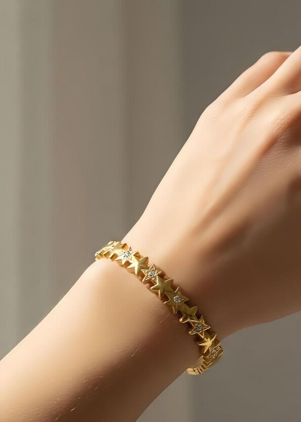 Bracciale rigido in acciaio inossidabile - F369