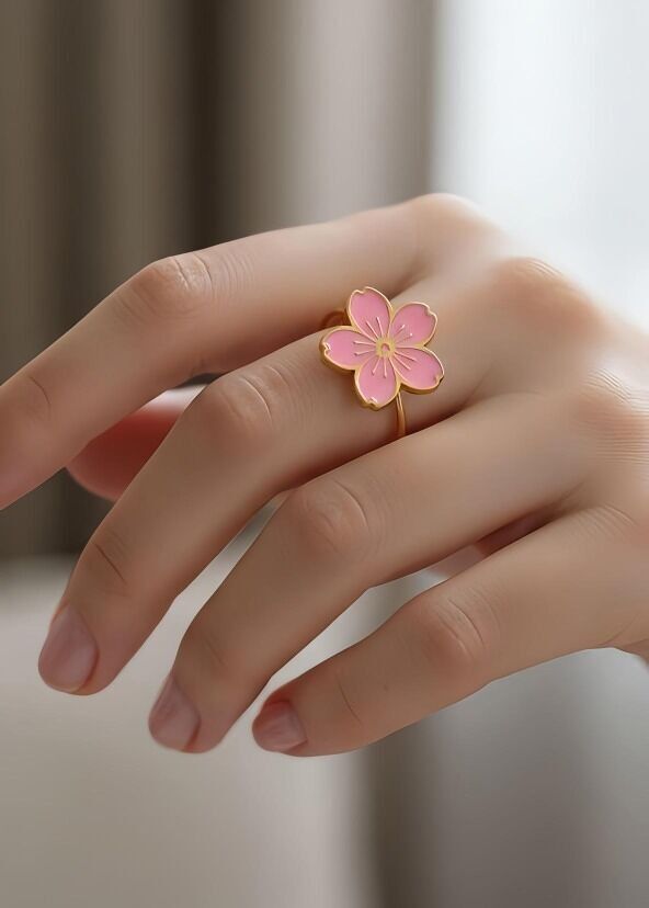 Verstellbarer Edelstahlring - T192C