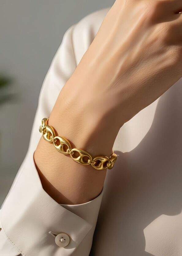 Armreif aus Edelstahl - E695