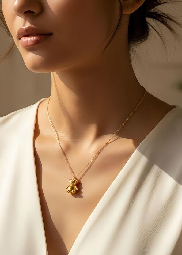 Edelstahl Halskette - E689