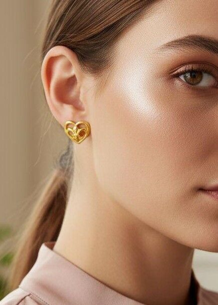 Edelstahl Ohrringe - E692B