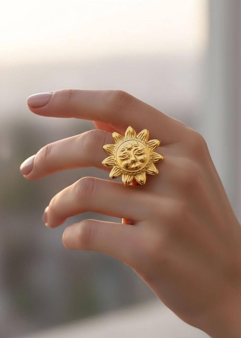 Verstellbarer Edelstahlring - A2012