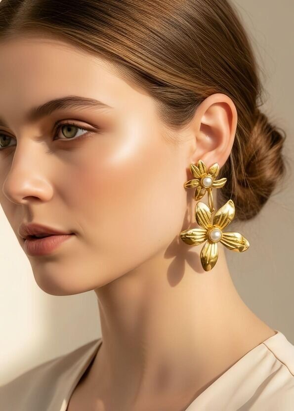 Edelstahl Ohrringe - A2019