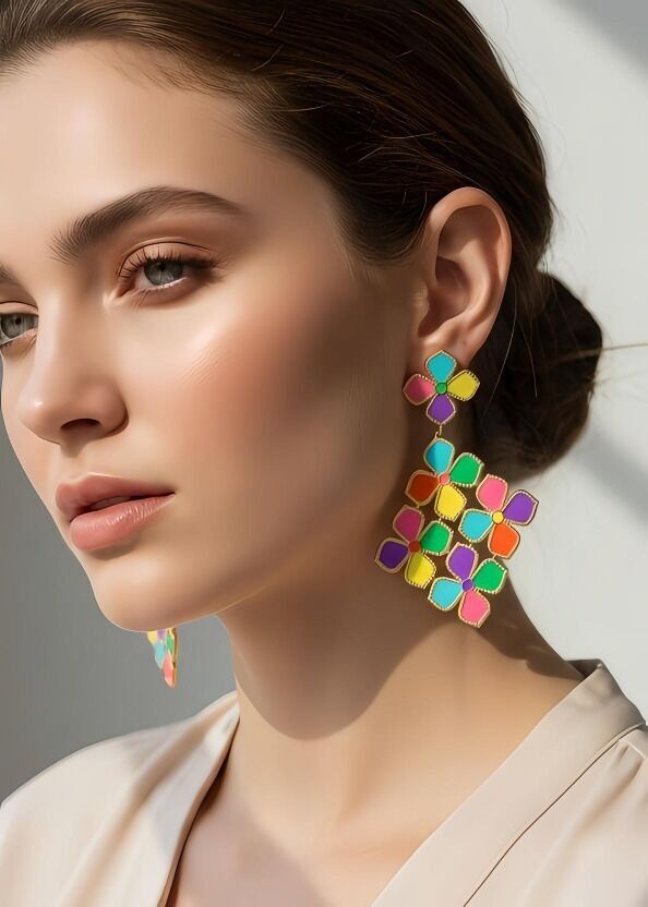 Edelstahl Ohrringe - A1210