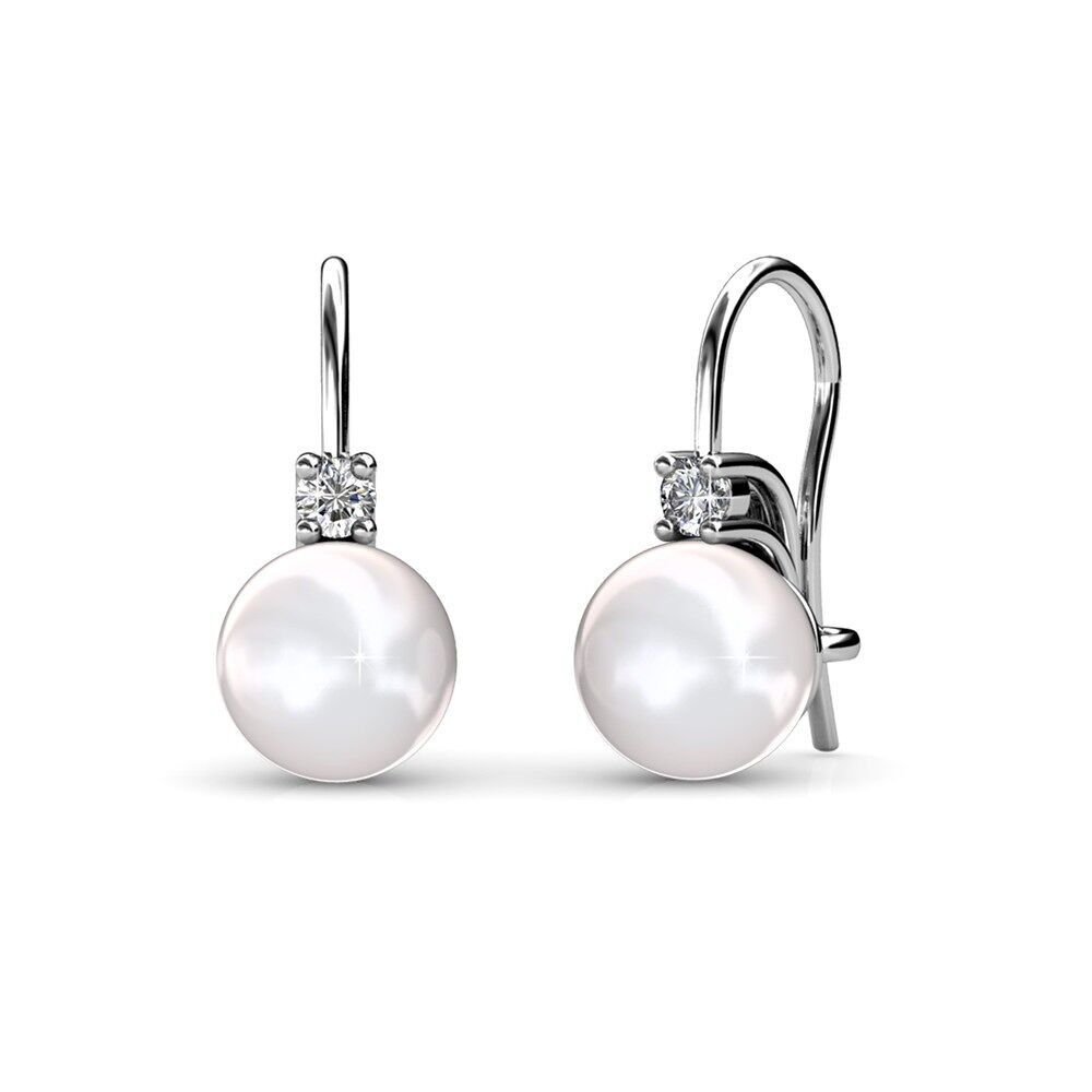Orecchini Pearl Bomb - Argento e Cristallo