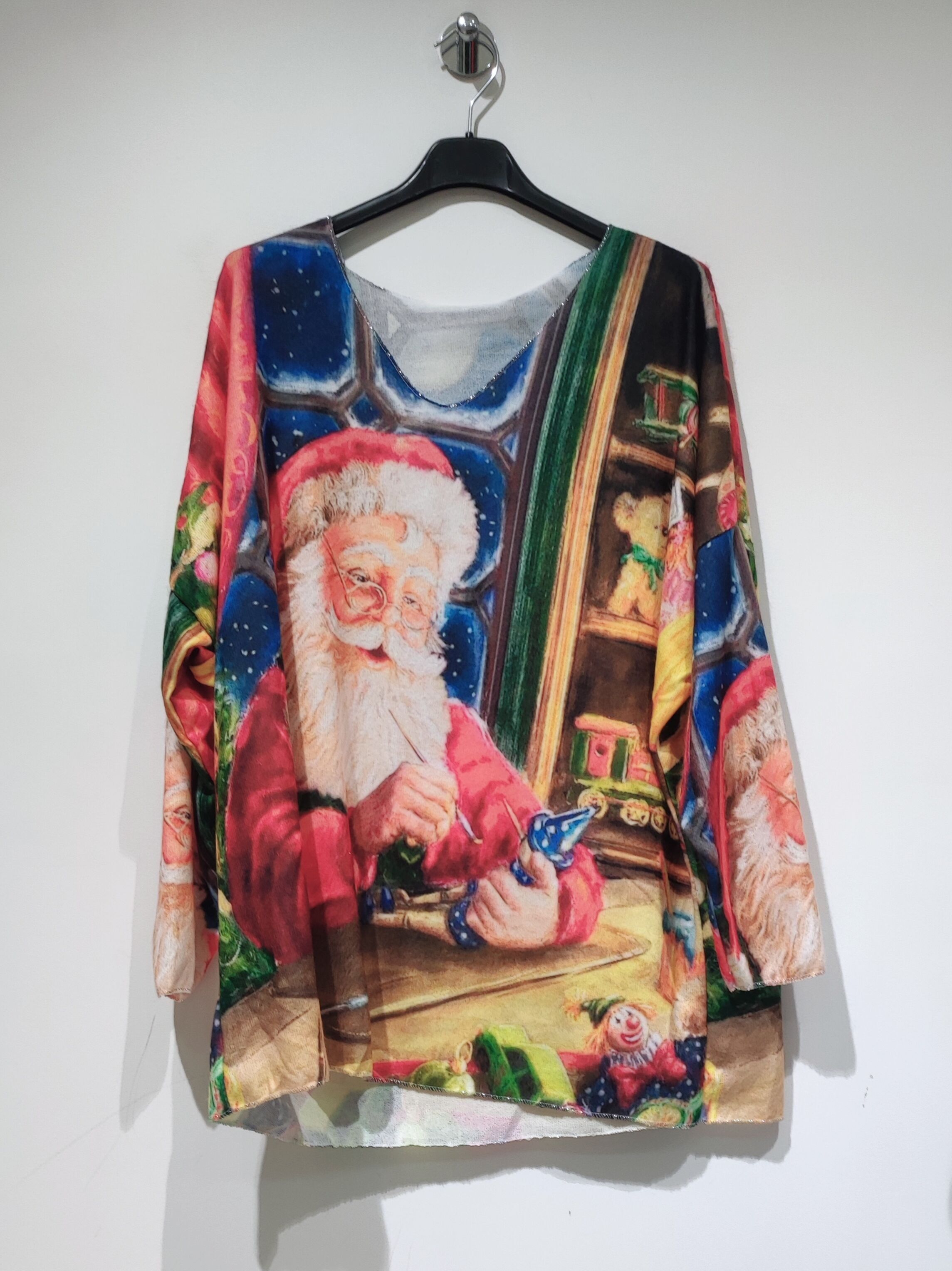 Babbo Natale dipinto NESS