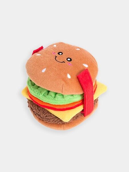 Zippy Paws - Snufflerz Stacks – Hamburguesa con queso